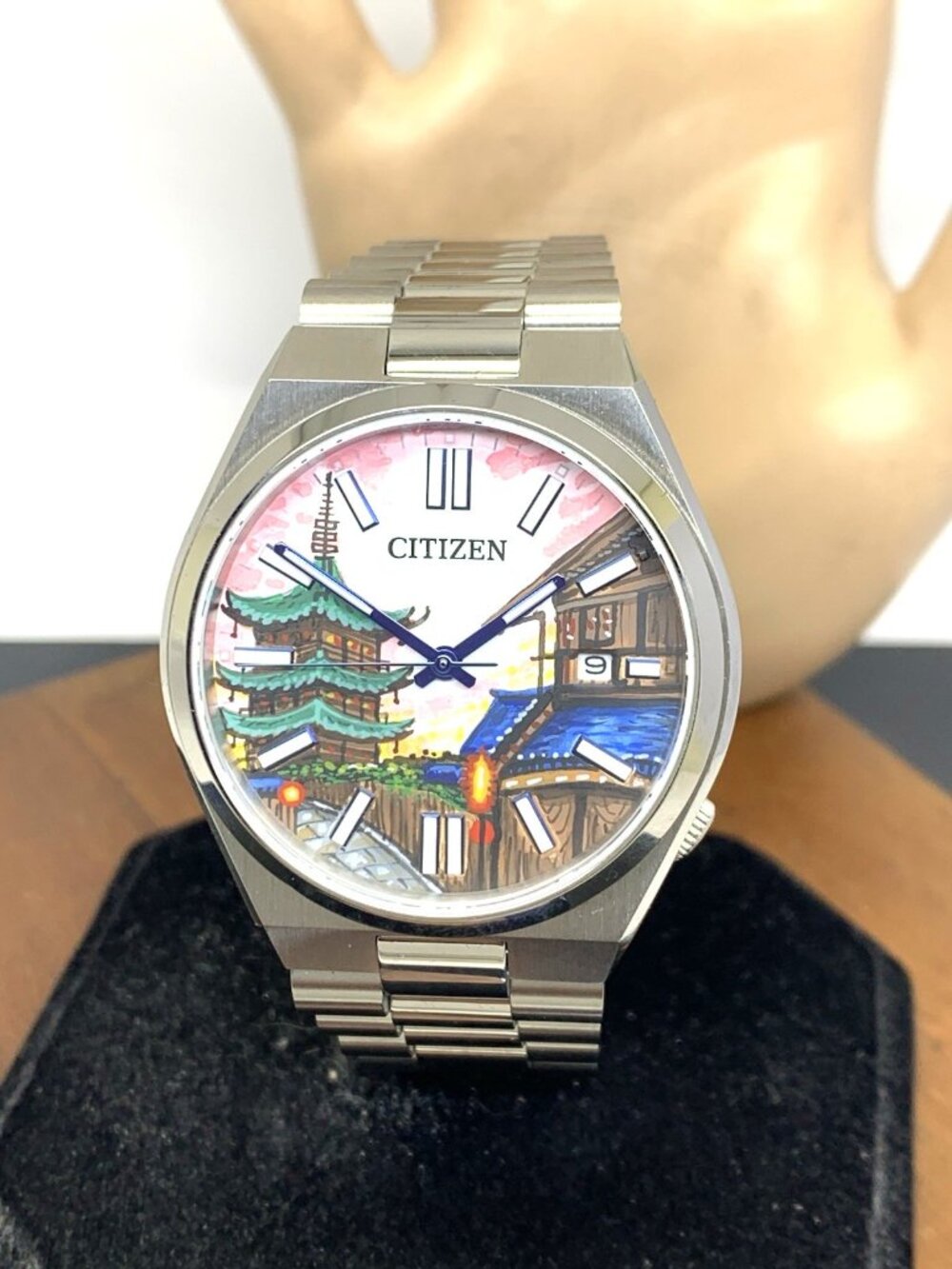 Citizen IFL Watch NJ0159-86A Tsuyosa Automatic Tokyo Concept Hand Painted Dial